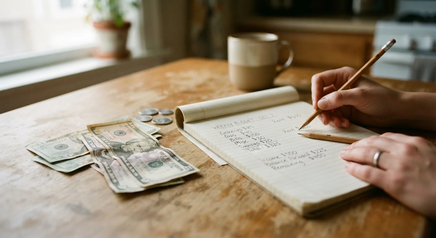 Building a Budget When You're Living Paycheck to Paycheck