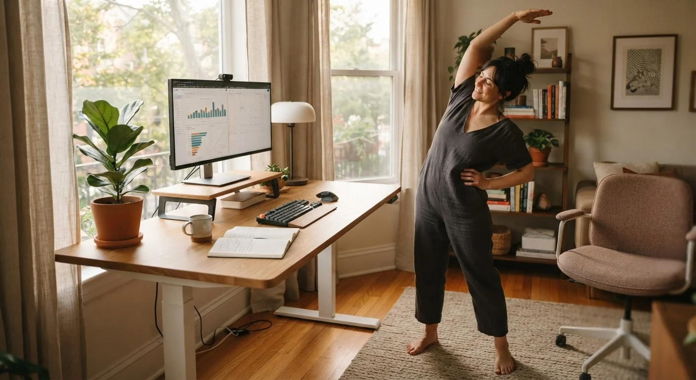 Building a Weekly Movement Routine When You Sit Most of the Day