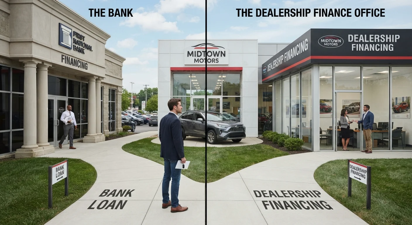 Dealer Financing vs. Bank or Credit Union Loans