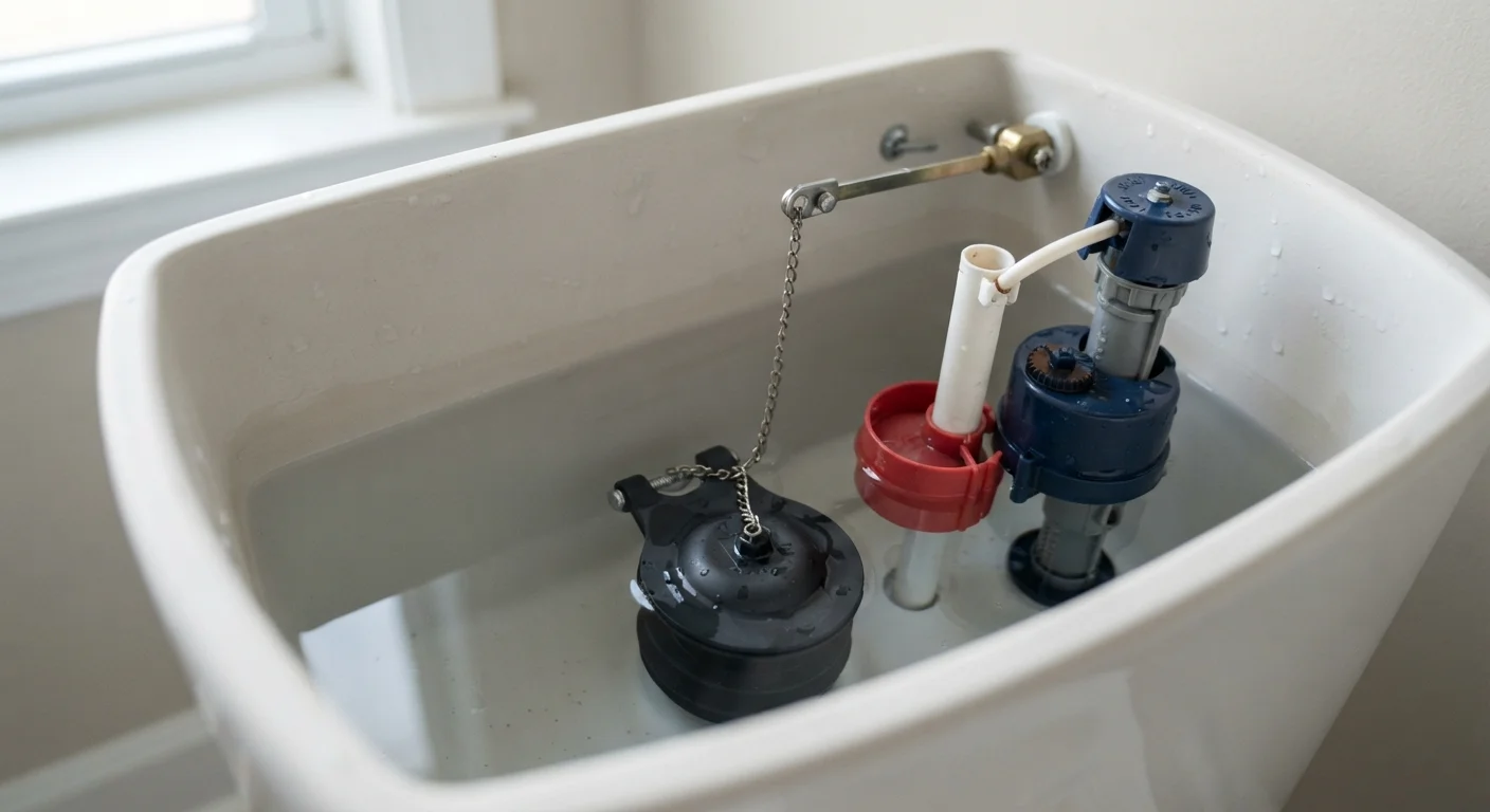 Fixing a Running Toilet: What's Actually Going Wrong Inside the Tank
