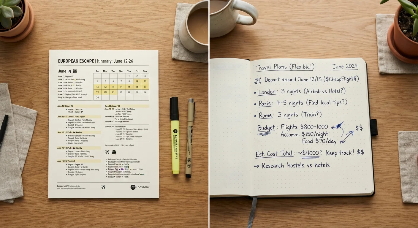 Flexible Dates vs. Fixed Itineraries: How Timing Decisions Shape Your Travel Budget
