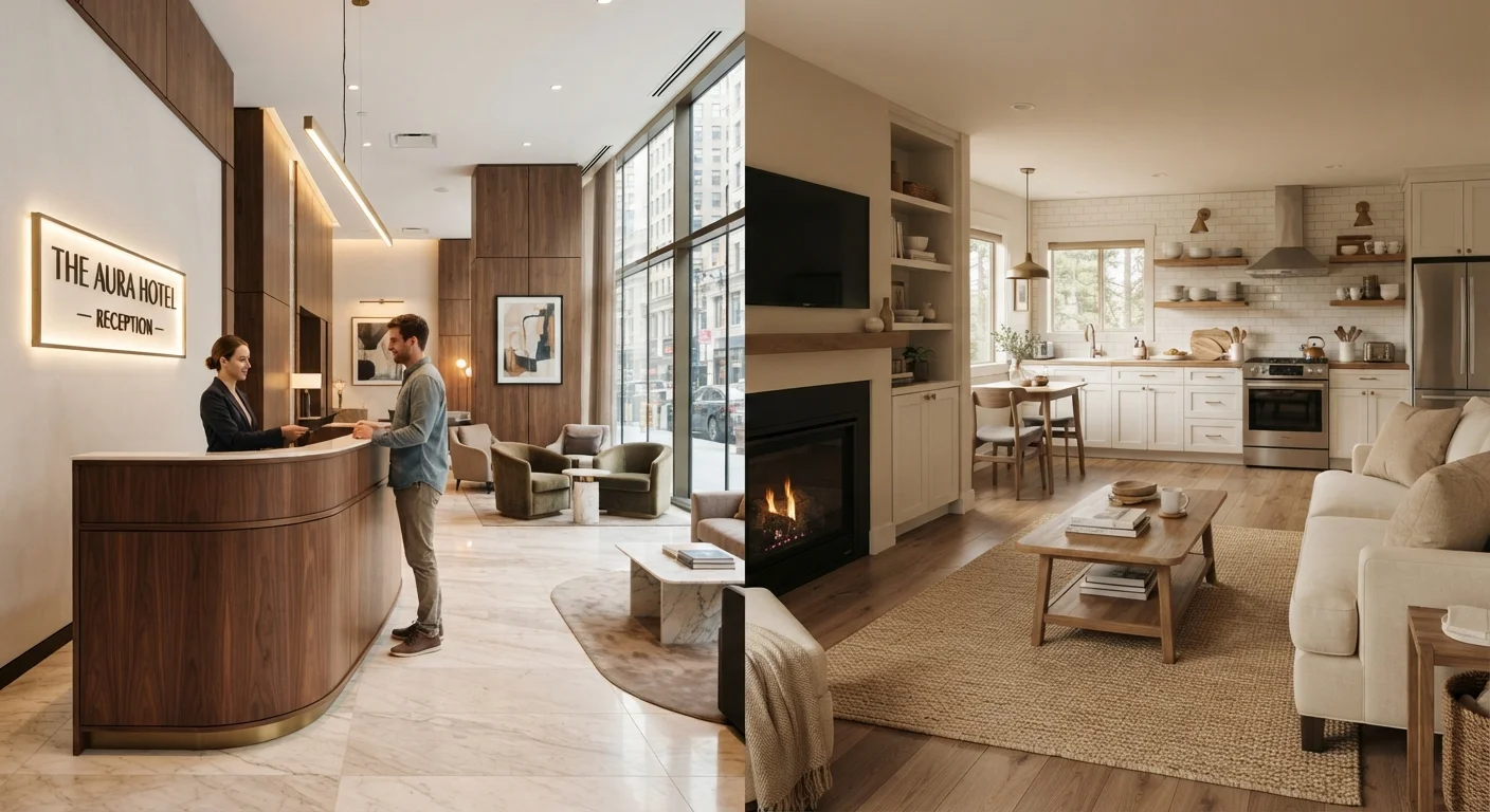 Hotel vs. Vacation Rental: What Changes Depending on Your Trip