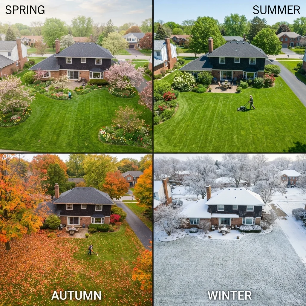 Lawn Care Through the Seasons: A Year-Round Maintenance Framework