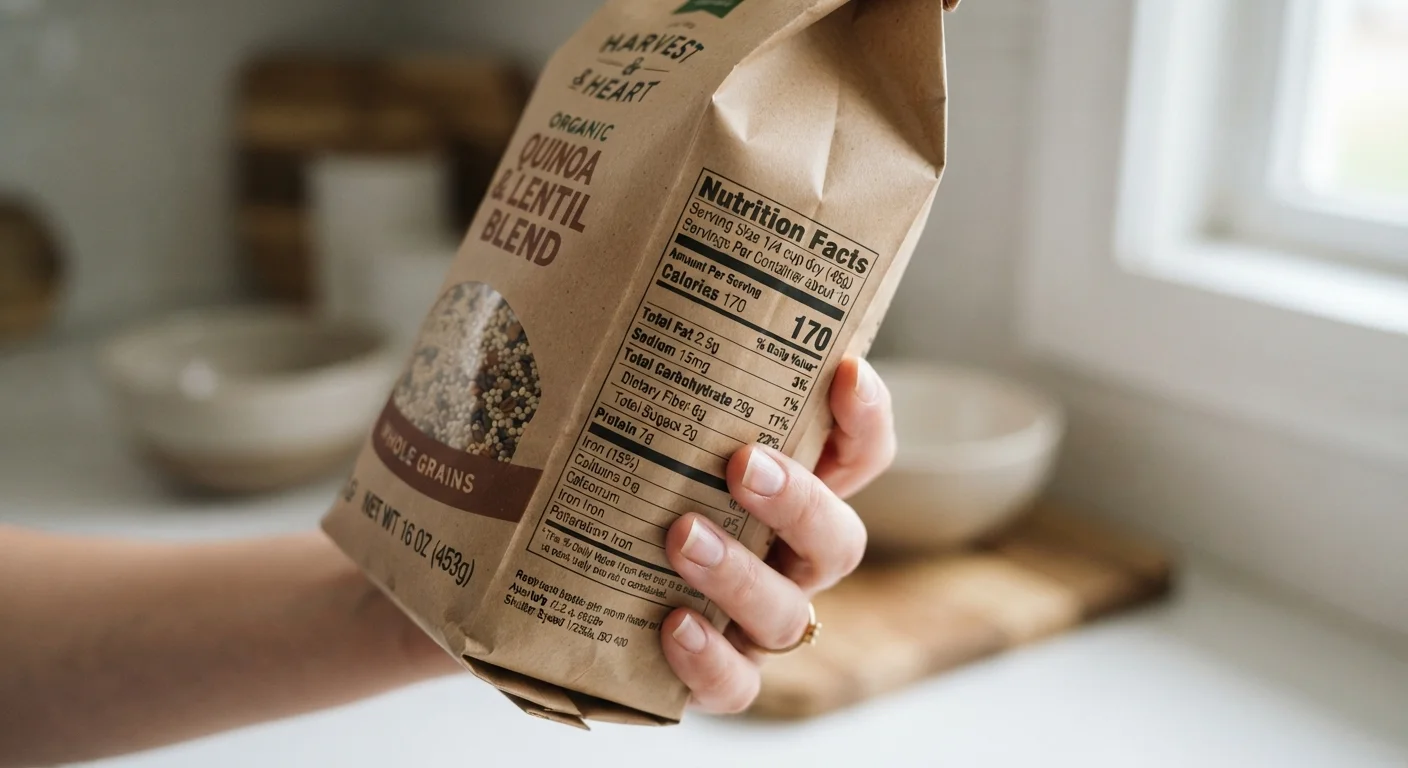 Reading a Nutrition Facts Label Without Getting Lost
