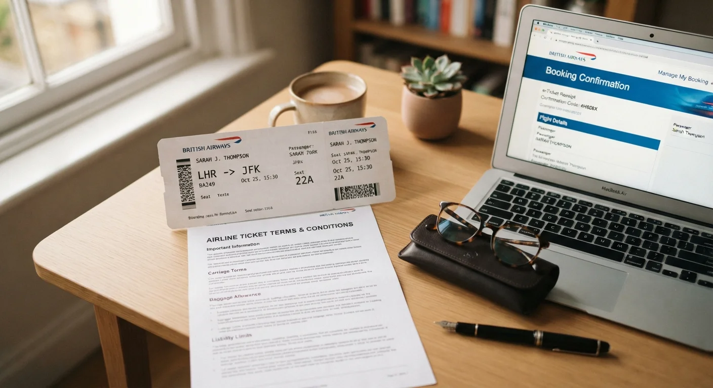 Reading the Fine Print on Airline Tickets Before You Book