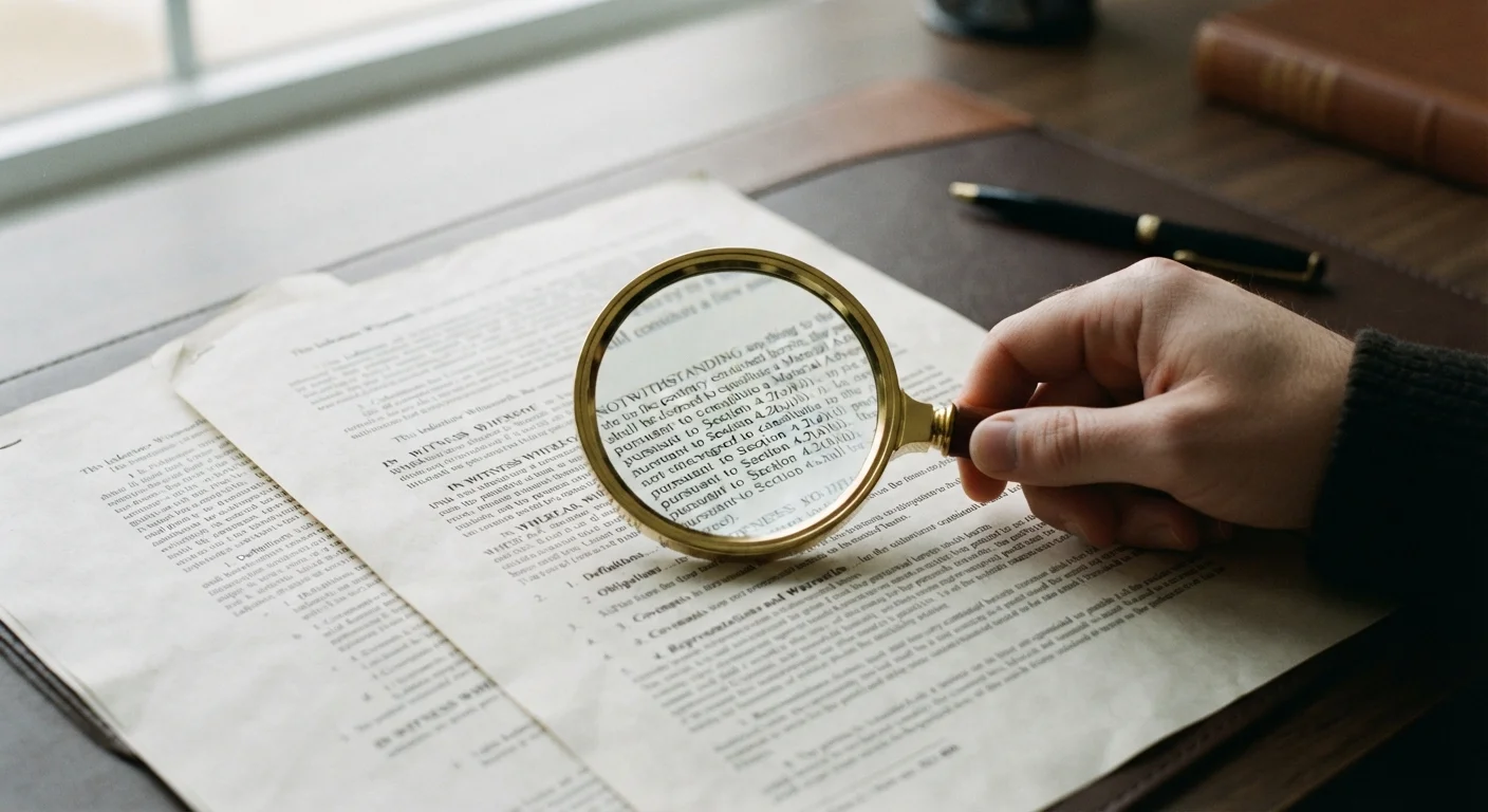Red Flags in Warranty Fine Print That Most Shoppers Miss