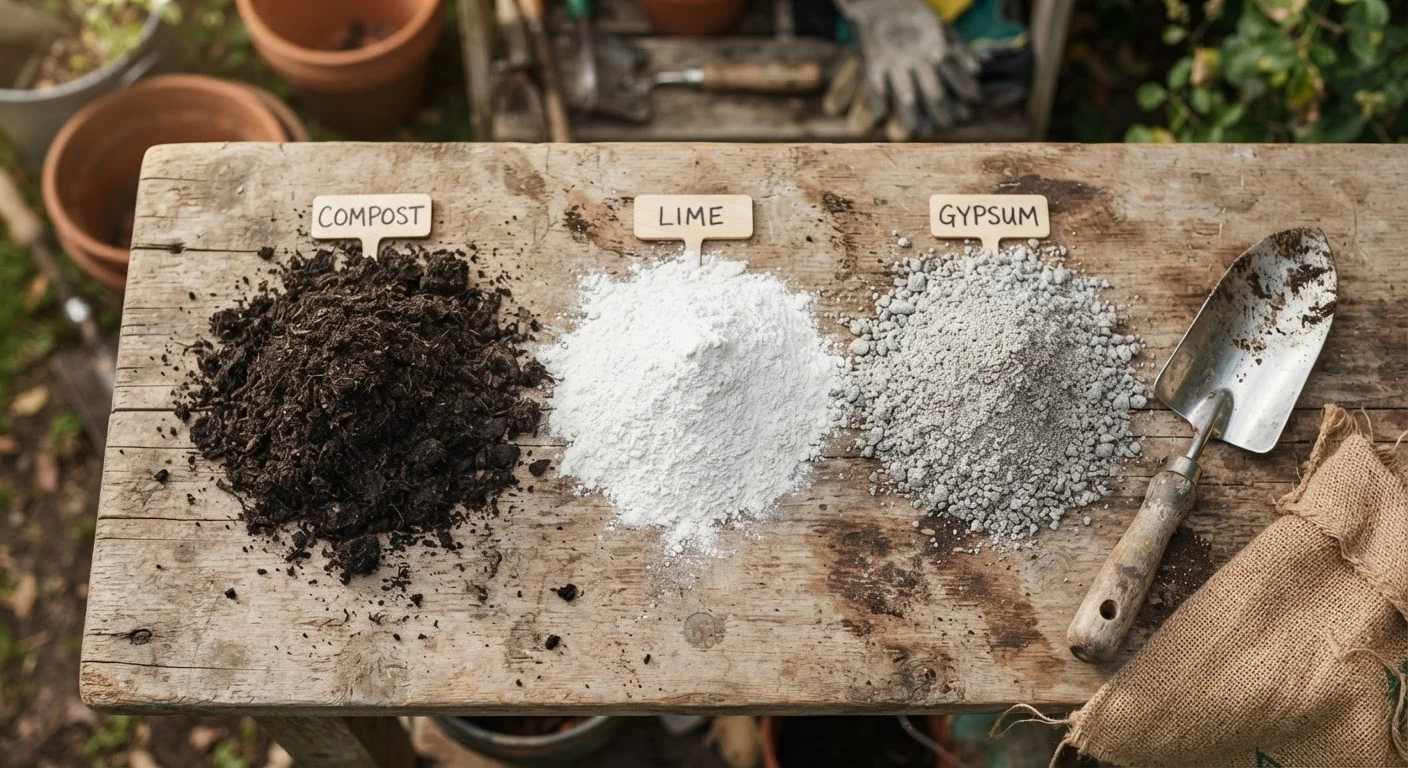 Soil Amendments Explained: What Compost, Lime, and Gypsum Actually Do