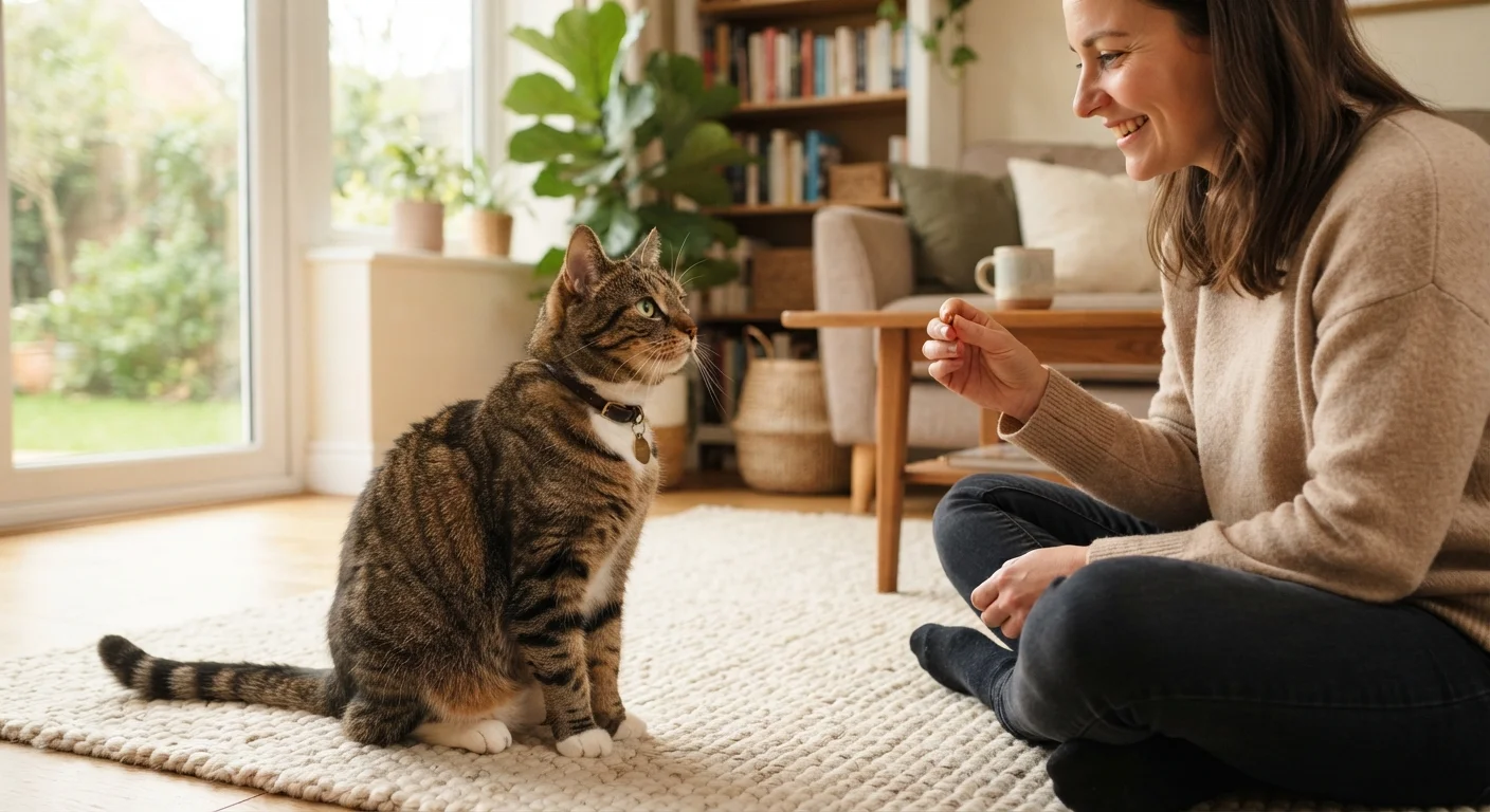 Teaching a Cat to Come When Called
