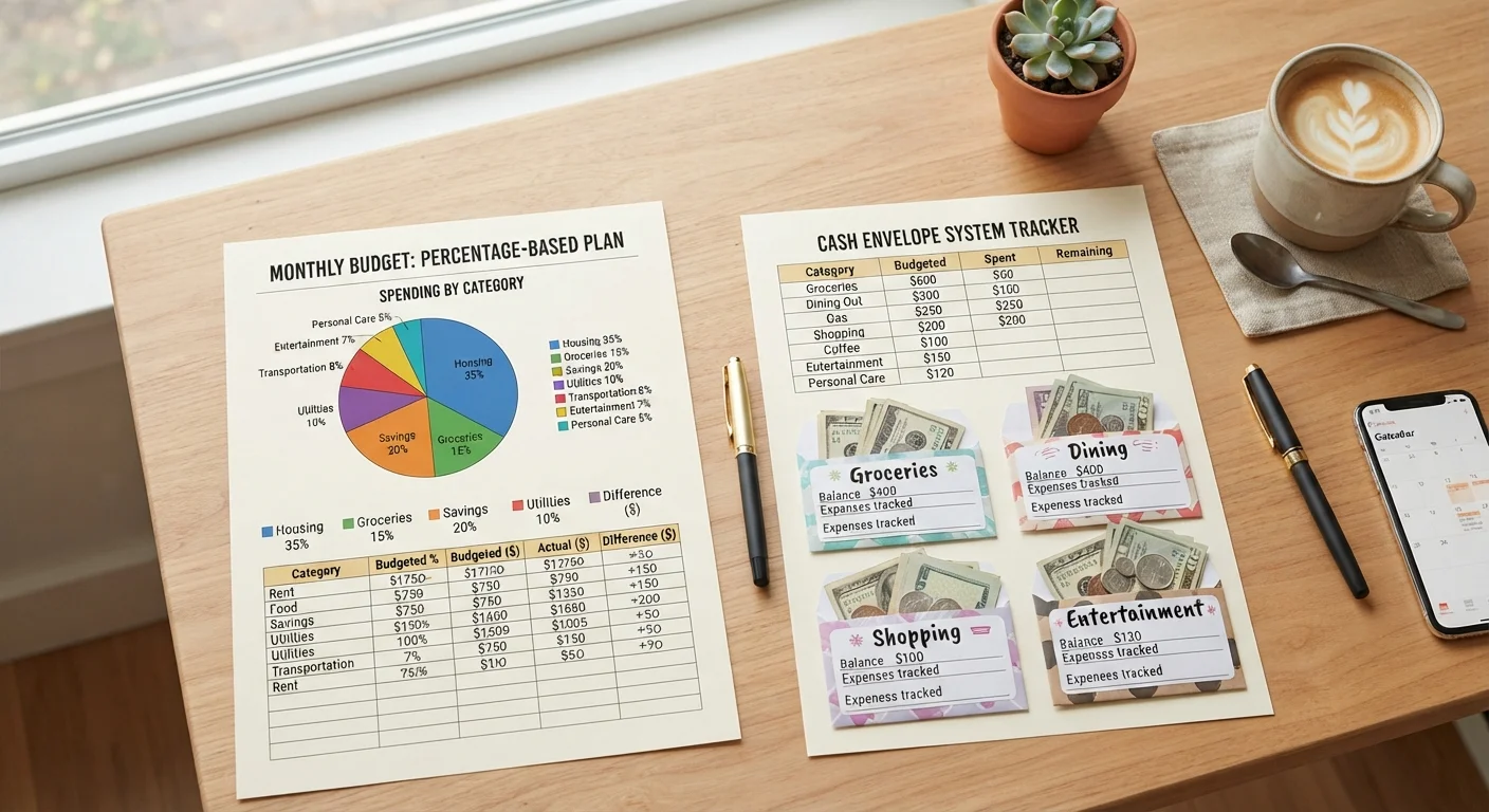The 50/30/20 Rule vs. Envelope Budgeting: Which Structure Fits Your Life?