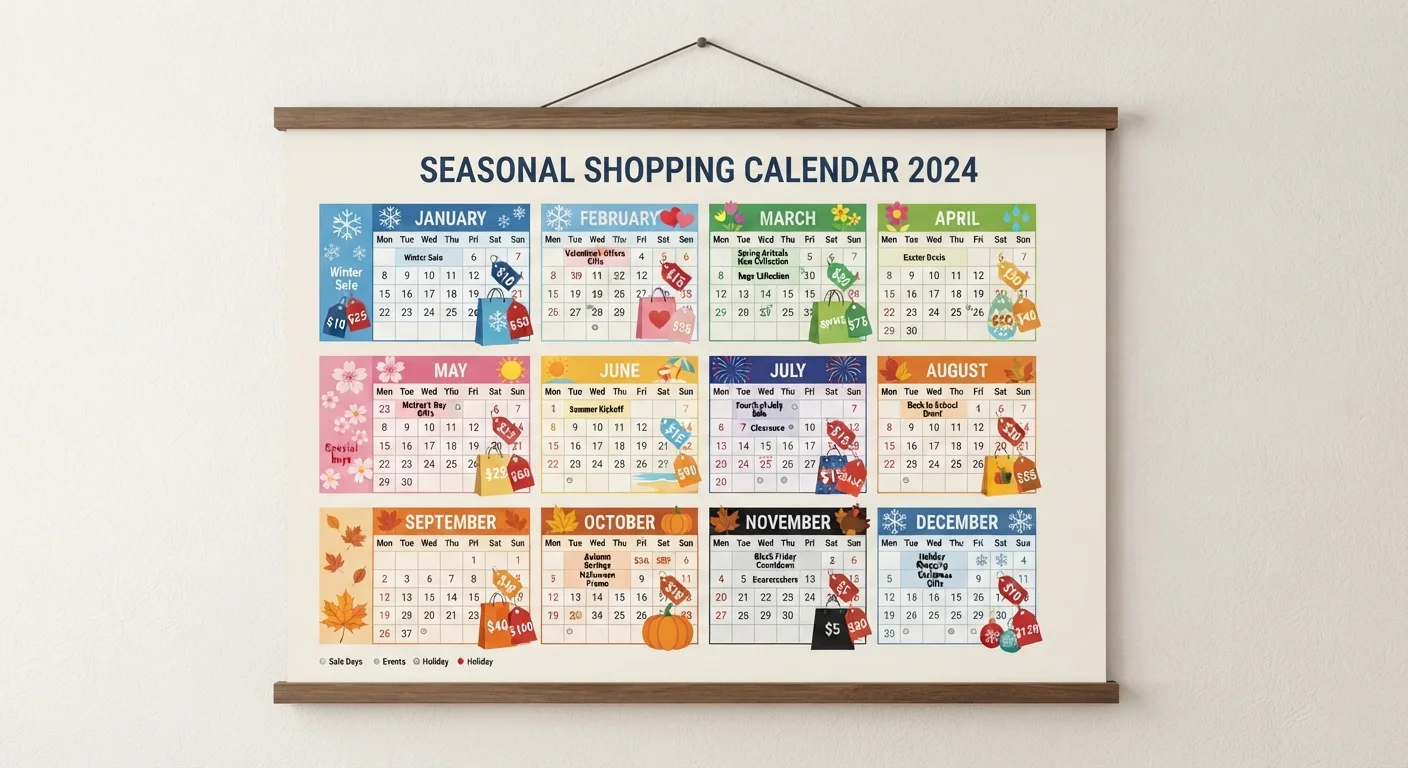 The Seasonal Sales Calendar Most Shoppers Don't Know Exists