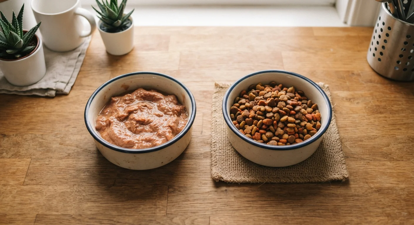 Wet Food vs. Dry Food for Cats