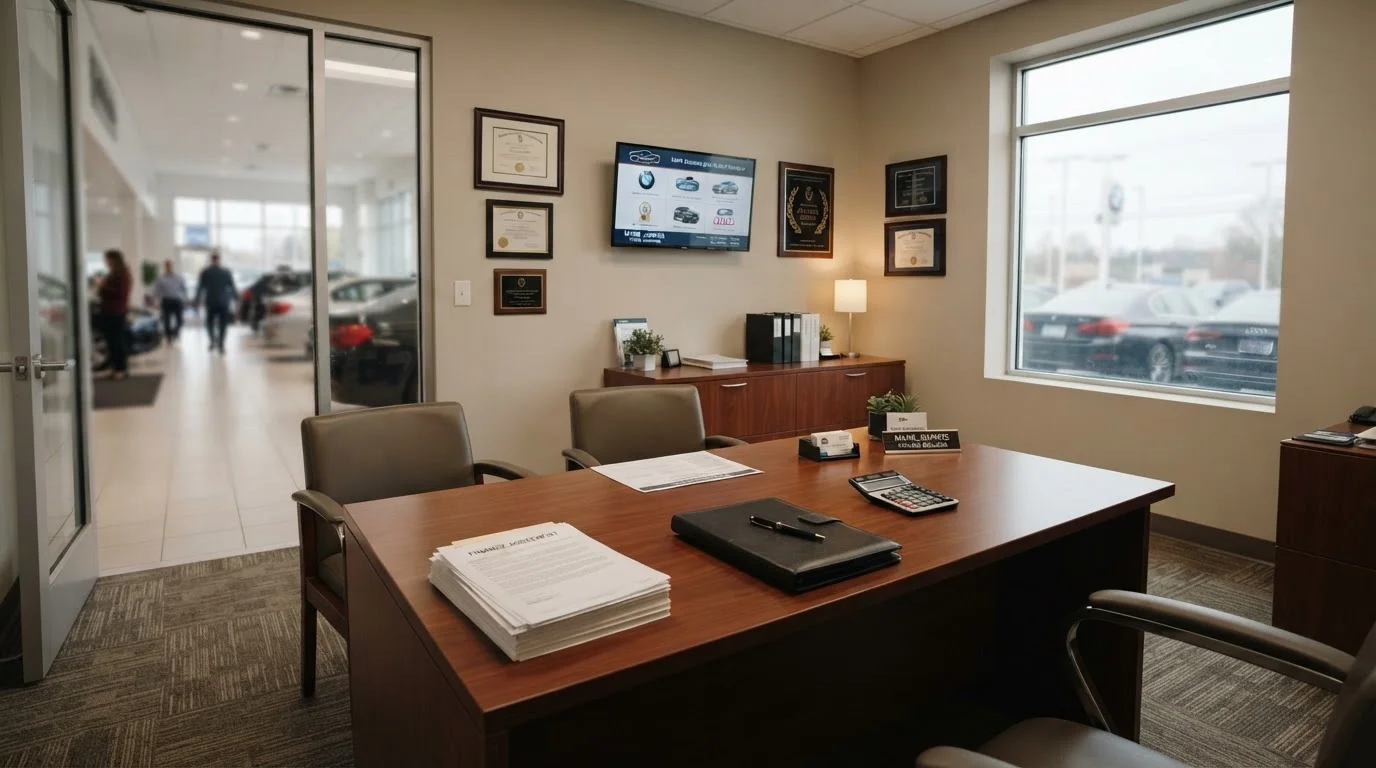 What the Finance and Insurance Office Is Actually Selling You