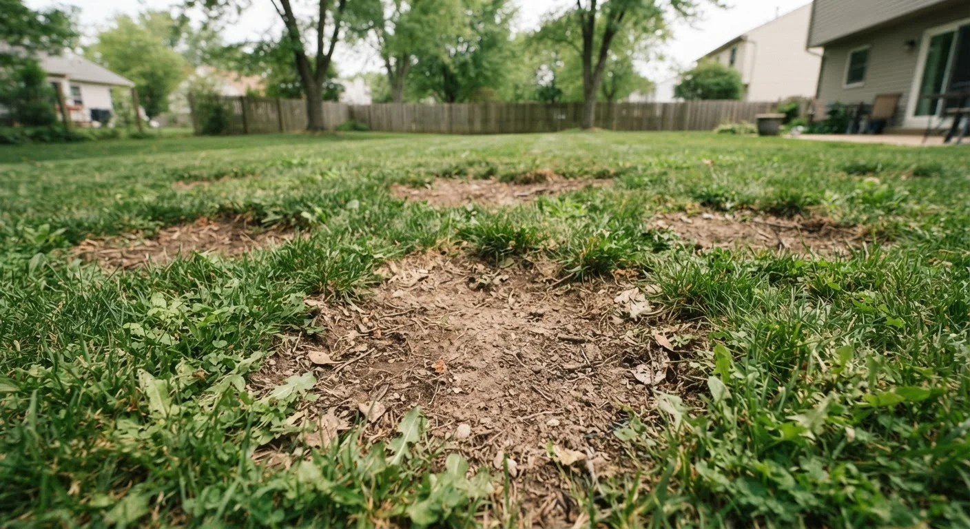 Why Your Grass Won't Grow in Patches — and What's Actually Causing It