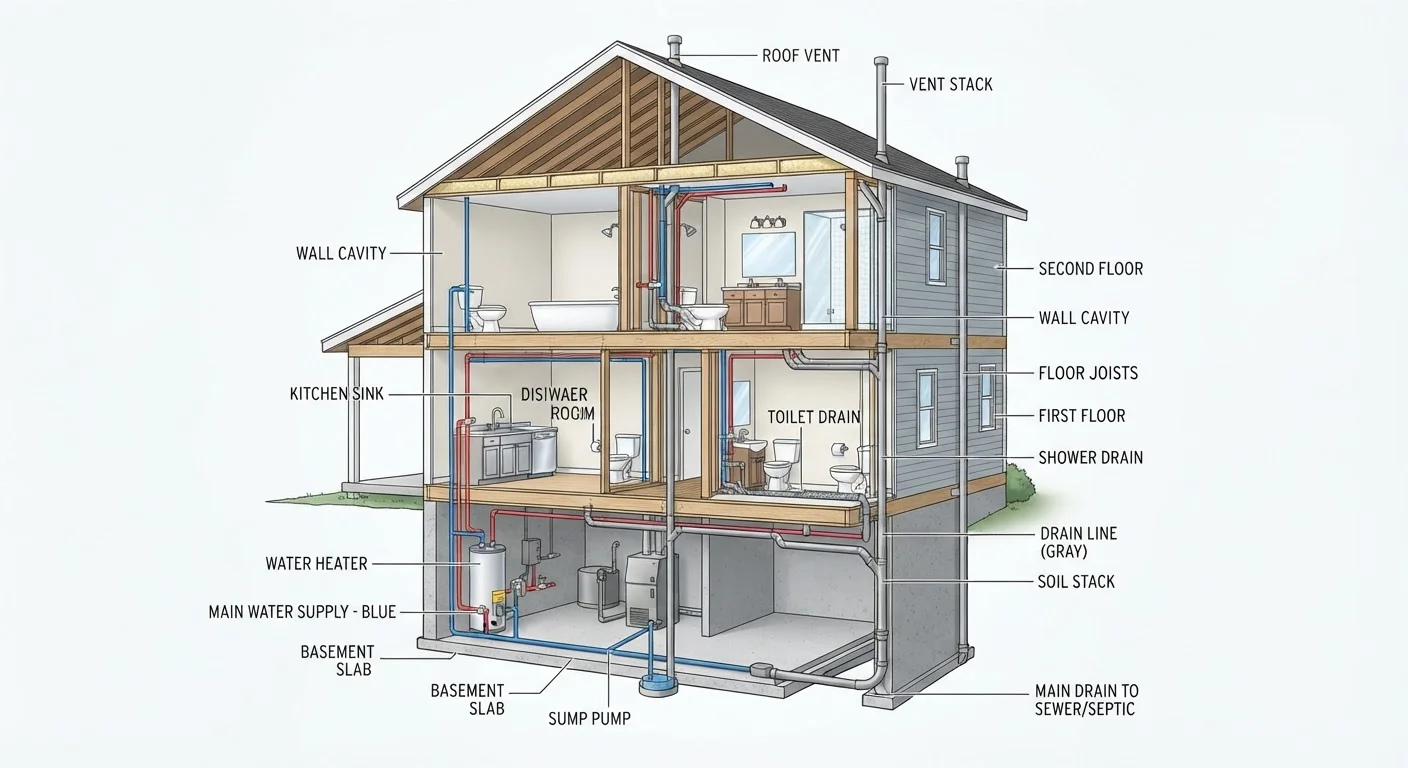 Your Home's Plumbing System, Explained